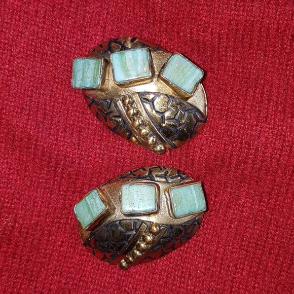 VINTAGE 70s Luisa Conti earings - Picture 1 of 2